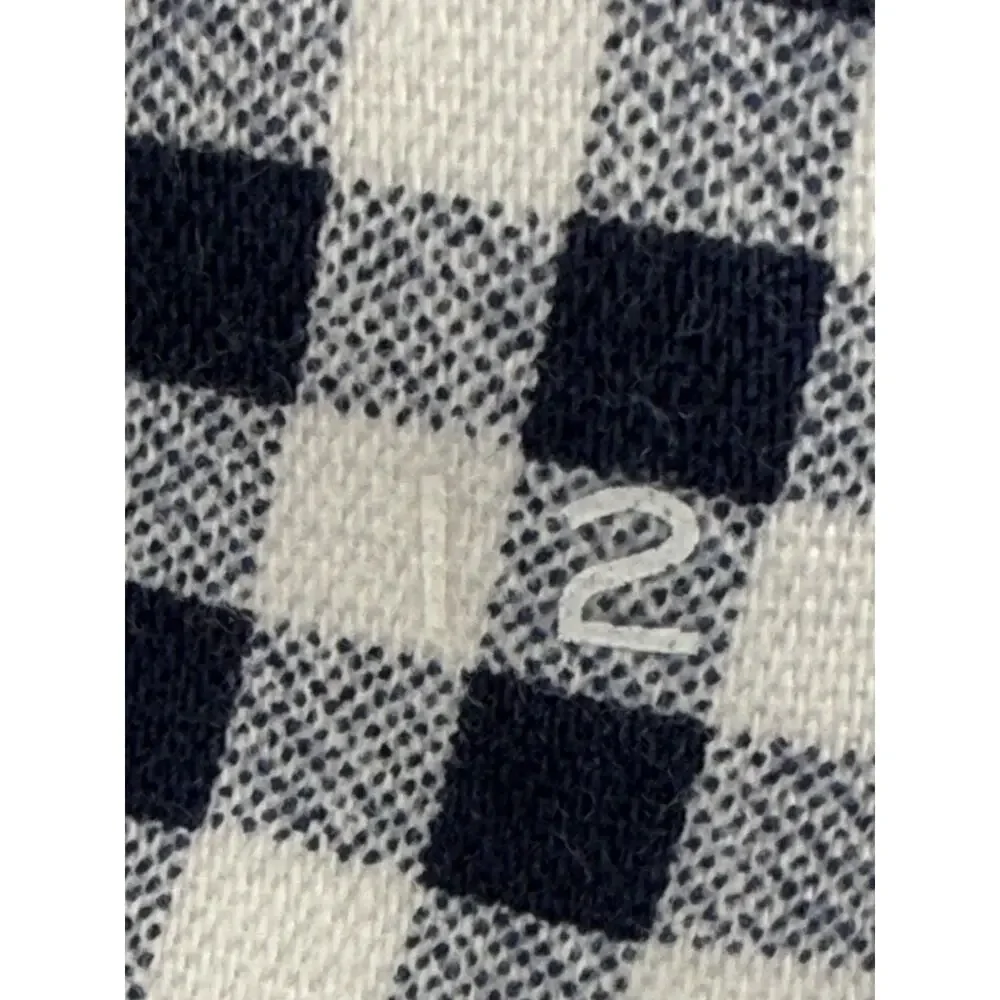 St John's Bay Bermuda Shorts Blue White Gingham Check Stretch Womens 12